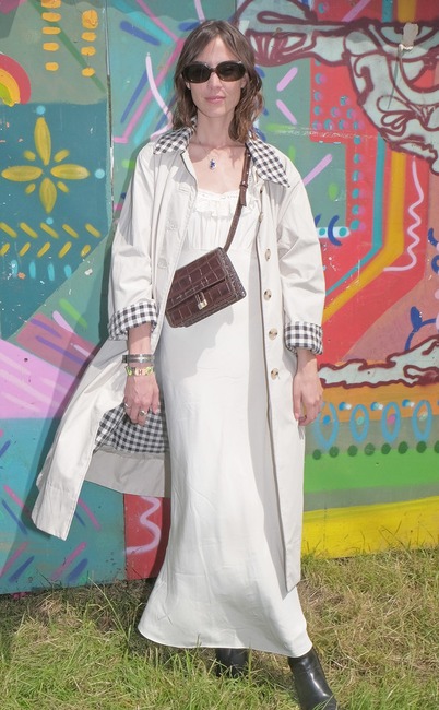 Glastonbury Music Festival - Alexa Chung